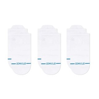 Stance Daily Sock Sneaker Low Tab Icon white - 3 pairs