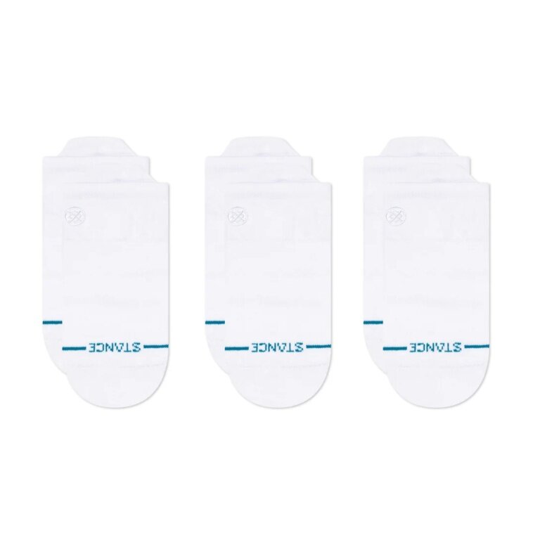 Stance Daily Sock Sneaker Low Tab Icon white - 3 pairs