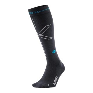 STOX Energy Socks Sports Sock Compression Recovery Calf (designed for recovery) grey men's - 1 pair