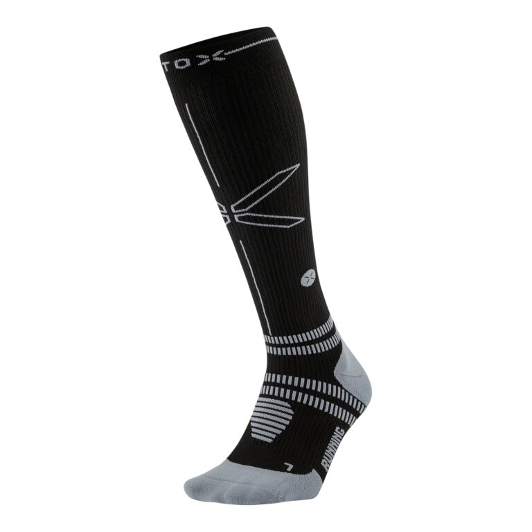 STOX Energy Socks Running Socks Compression (promotes circulation) black men's - 1 pair