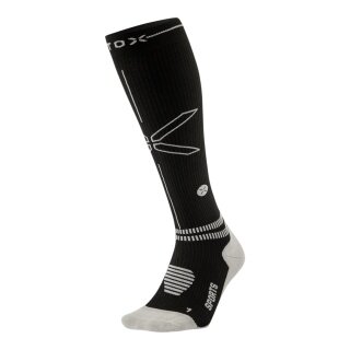 STOX Energy Socks Compression Socks Sports Socks Calf (promotes circulation) black men's - 1 pair