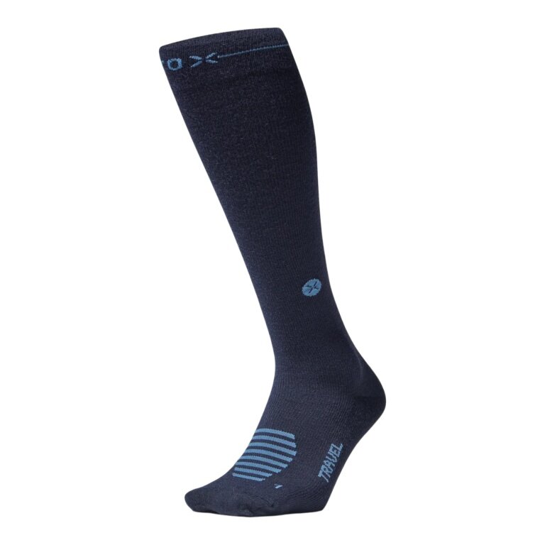 STOX Energy Socks Daily Socks Travel Merino Compression Travel Socks (promotes circulation) dark blue men's - 1 pair