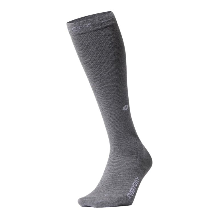 STOX Energy Socks Daily Socks Everyday Compression Socks for Daily Use (promotes circulation) grey Men's - 1 Pair
