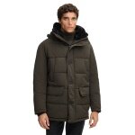 STRELLSON Winter Jacket Plaza 2.0 (Quilted Jacket, Wind and Waterproof) Olive Green Men's