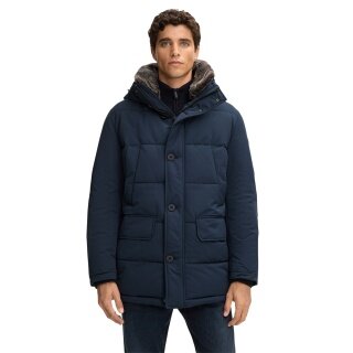 STRELLSON Winter Jacket Plaza 2.0 (Quilted Jacket, Wind and Waterproof) Dark Blue Men's