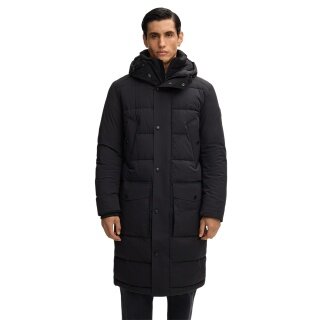 STRELLSON Winter Coat Crasher (Quilted Coat, wind and water repellent) black men's