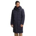 STRELLSON Winter Coat Crasher (Quilted Coat, Wind and Water Resistant) Dark Blue Men's