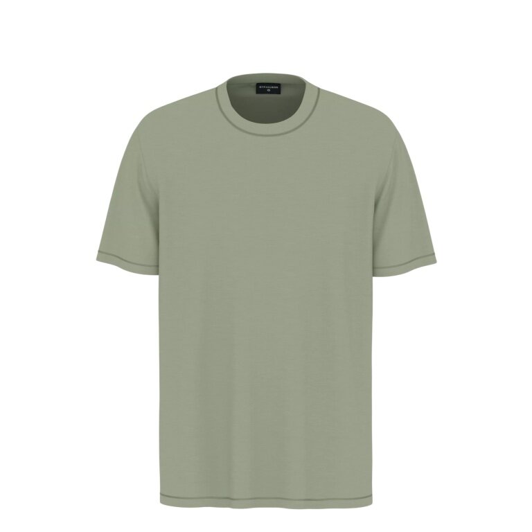 STRELLSON T-shirt Colin (100% organic cotton) pastel green men's