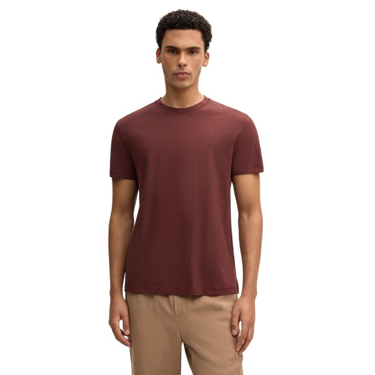 STRELLSON T-shirt Colin (100% organic cotton) red men's
