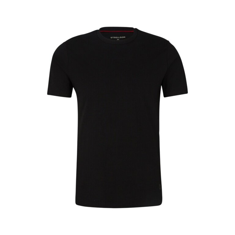 STRELLSON Crewneck T-shirt (Pack of 2) black men's - 2 pieces