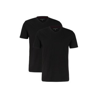 STRELLSON V-Neck T-shirt (Pack of 2) black men's - 2 pieces