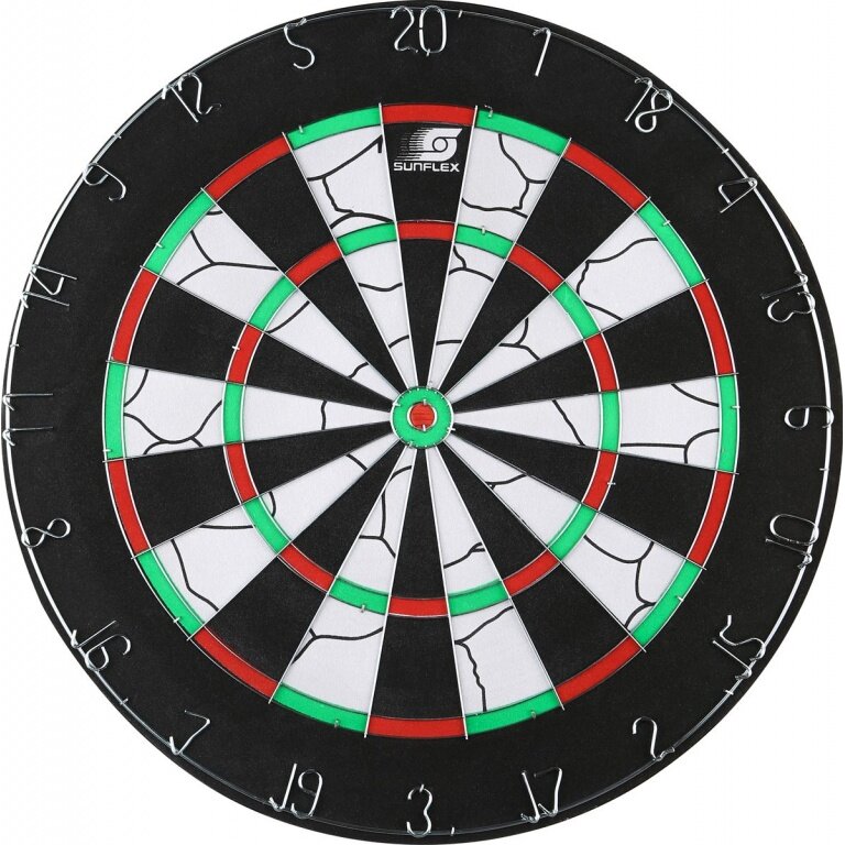 Sunflex Dartboard Tournament including 6 Darts