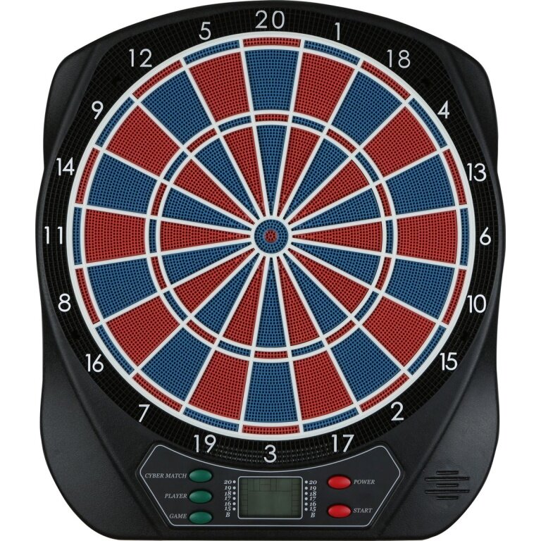 Sunflex Electronic Dartboard Primo - for up to 8 players including 6 darts, features 21 game modes with 65 variations - 1 piece