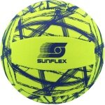 Sunflex Volleyball Beach and Funball Neoprene (Size 5) Funky Crossed Yellow - 1 Ball