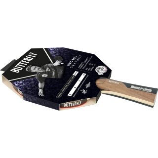 Butterfly table tennis bat Timo Boll Graphite (Flextra with 2.1 mm and Wakaba rubber with 2.0 mm) - 1 bat