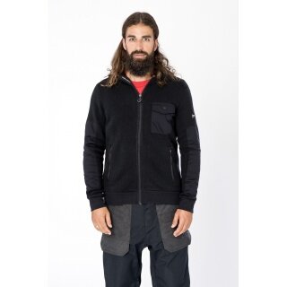 super natural Winter Jacket Compound Techno black Men