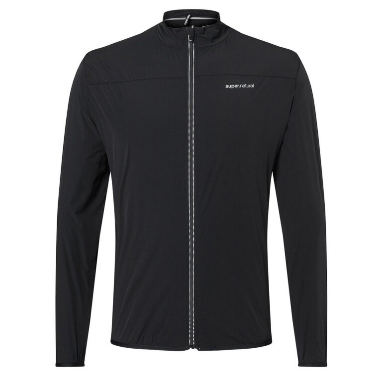 super natural Functional Jacket Merino Unstoppable Thermo (Merino Functional Jacket) black Men