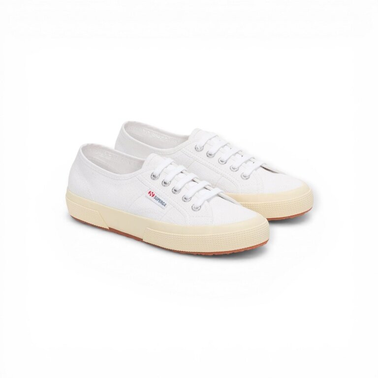 Superga Cotu Classic 2750 Off White Sneakers for Women