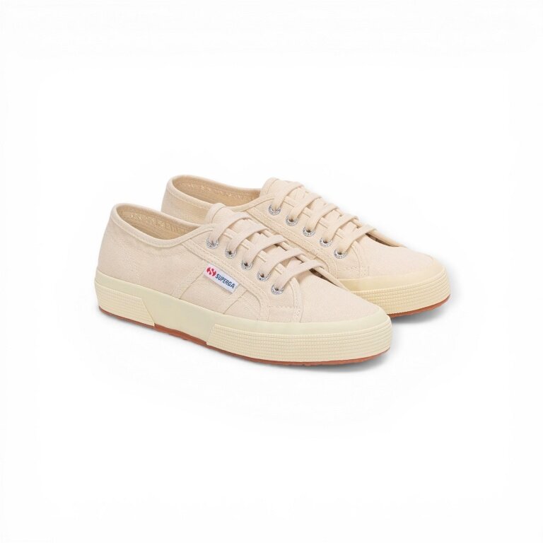 Superga Linen Sneakers 2750 beige for women