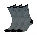 Sympatico Tennis Socks Crew (Cotton) grey - 3 Pairs