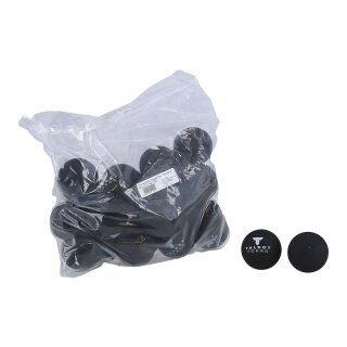 Talbot Torro Squash Ball (1 blue dot, speed fast) black - 25 balls in a polybag
