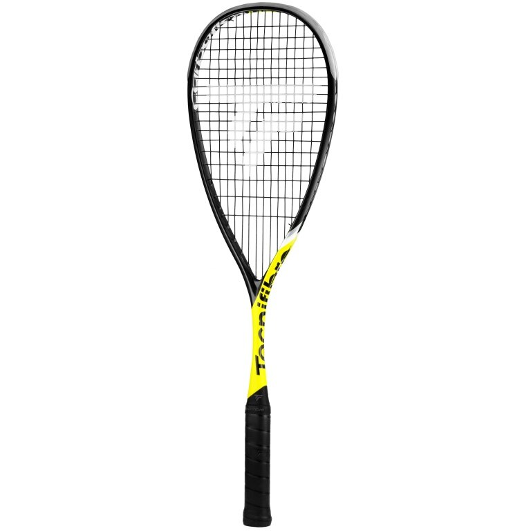 Tecnifibre Squash Racket Carboflex 125 Heritage 2 125g/head heavy black/yellow - strung -
