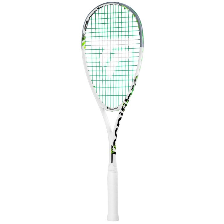 Tecnifibre Squash Racket Slash 130g/balanced white - strung -