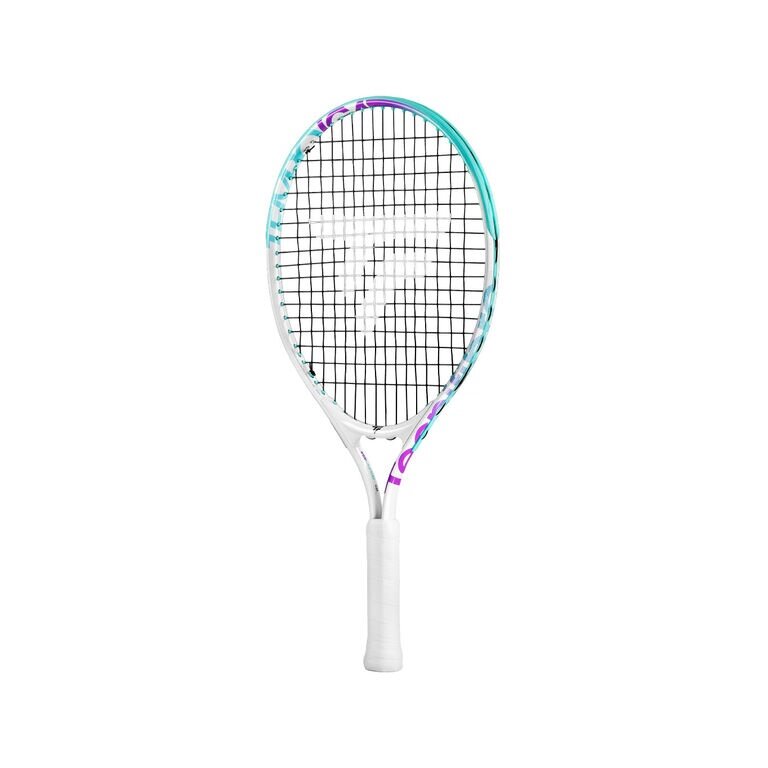 Tecnifibre Kids' Tennis Racket Tempo Iga 21in/185g (4-7 years) 2025 white/purple - pre-strung -