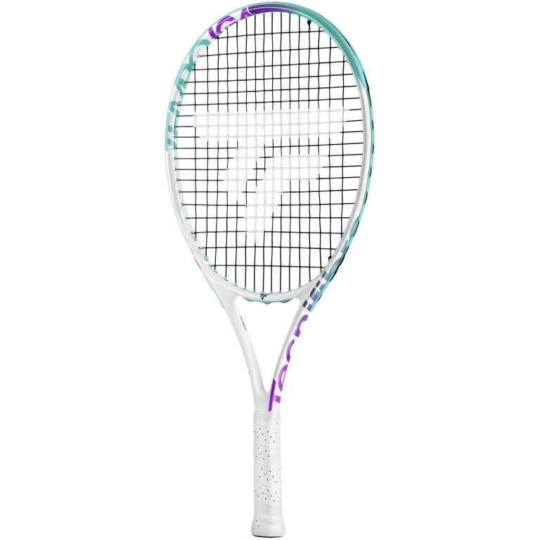 Tecnifibre Kids' Tennis Racket Tempo Iga 24in/240g (7-9 years) 2025 white/purple - pre-strung -