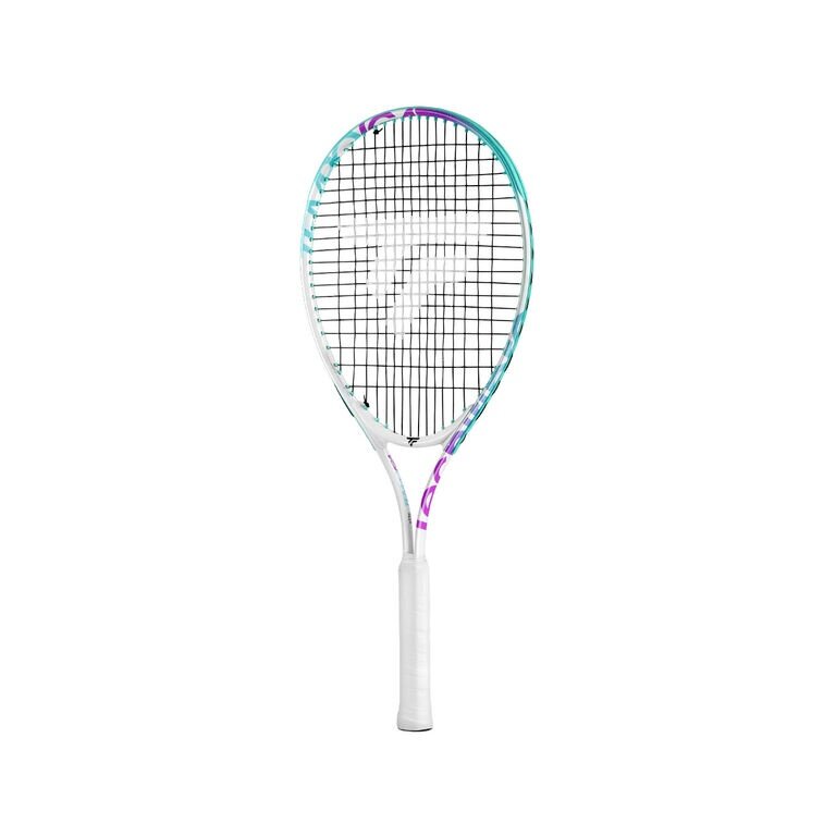 Tecnifibre Kids' Tennis Racket Tempo Iga 25in/235g (9-12 years) 2025 white/purple - pre-strung -