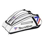 Tecnifibre Tennis Racket Bag Tour Endurance (Racket Bag, 2 Main Compartments, Shoe Compartment) 2025 White 12-Pack