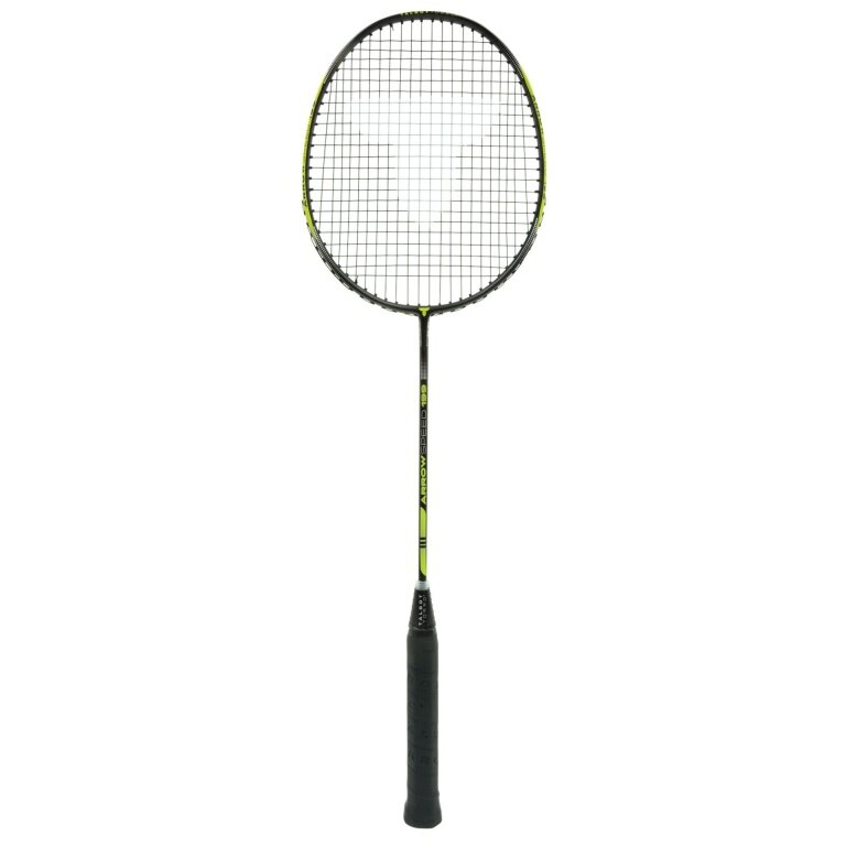Talbot Torro Badminton Racket Arrowspeed 199 (98g/balanced/medium) 2025 black/neon yellow - strung -