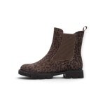 Tamaris Wide Fit Chelsea Ankle Boots (Leather) 8-85402-47 brown/leopard Women's