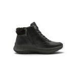 Tamaris Wide Fit Winter Shoes (Material mix, with side zip) 8-85200-45 black ladies