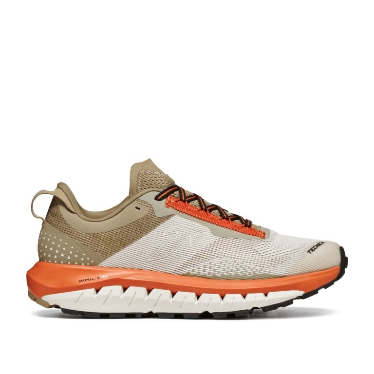 Tecnica Trail Running Shoes Pyrox Hybrid MS (breathable) 2026 grey/orange/beige men's