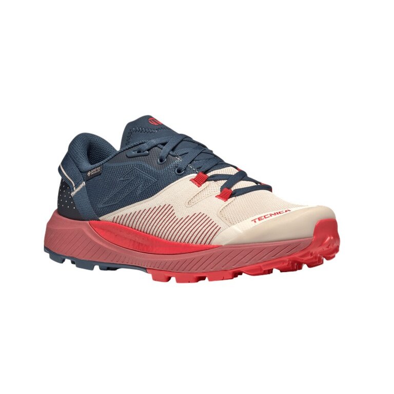 Tecnica Agate Speed S GTX Hiking Shoes (Speed-Hiking, waterproof) blue/red/beige ladies