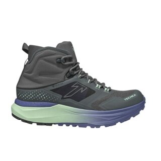 Tecnica Agate S MID GTX Hiking Shoes (waterproof, synthetic, speed-hiking) black/purple ladies