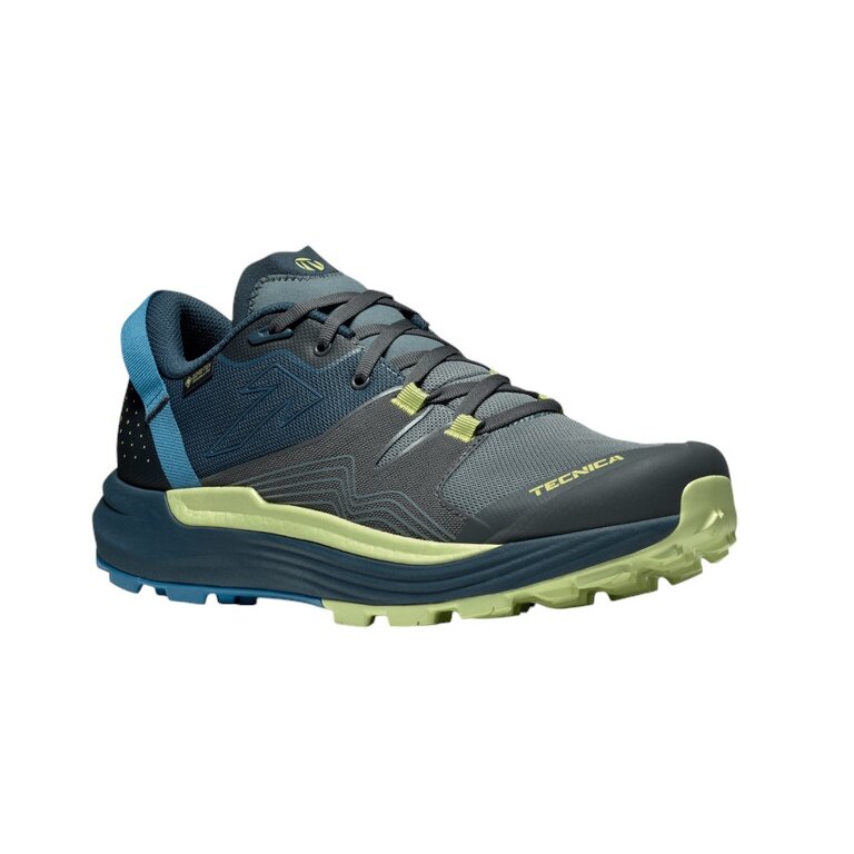 Tecnica Trekking Hiking Shoes Spark Speed S GTX (Fast-Hiking, waterproof) blue/green men's