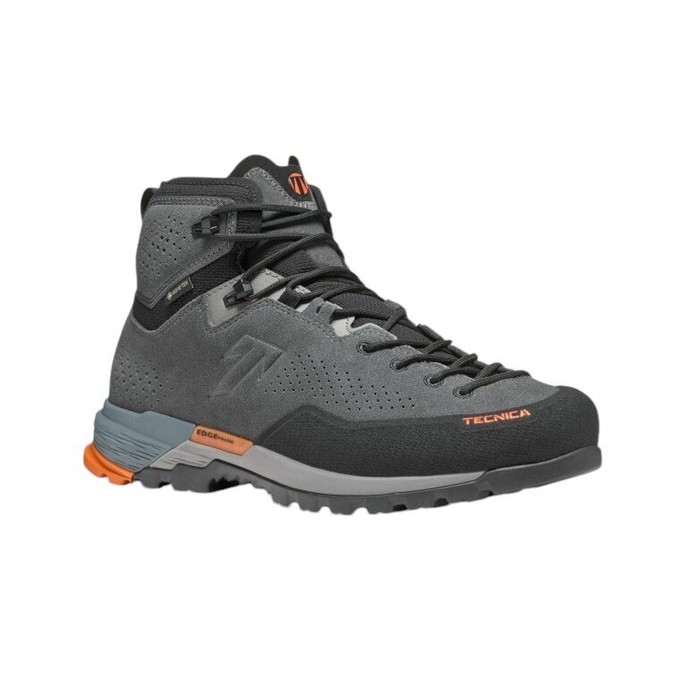 Tecnica Hiking Shoes Sulfur MID MS GTX (Approach, Synthetic, Waterproof) Dark Grey Men's