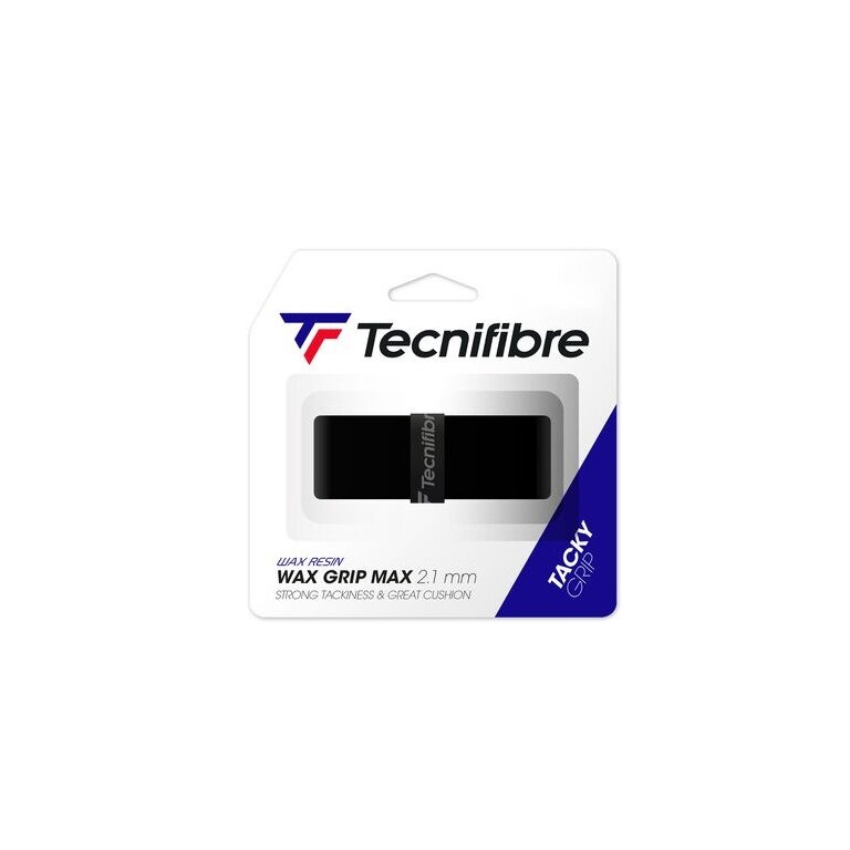 Tecnifibre Base Tape Wax Max Grip 2.1mm black - 1 piece