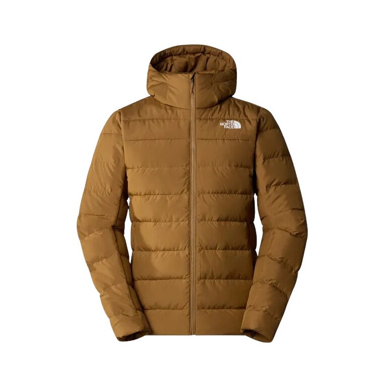 The North Face Aconcagua III Down Jacket with Hood (Water-Repellent) Brown Men's