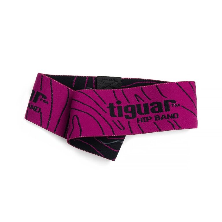 Tiguar Resistance Band Hip Band (Light) plum violet/black - 1 piece