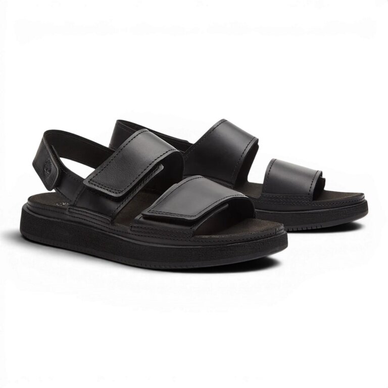Timberland Sandal Casco Cove (Premium Leather) black men's