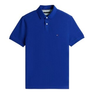 Tommy Hilfiger Casual Polo 1985 Regular Fit Pique (Cotton) blue Men's
