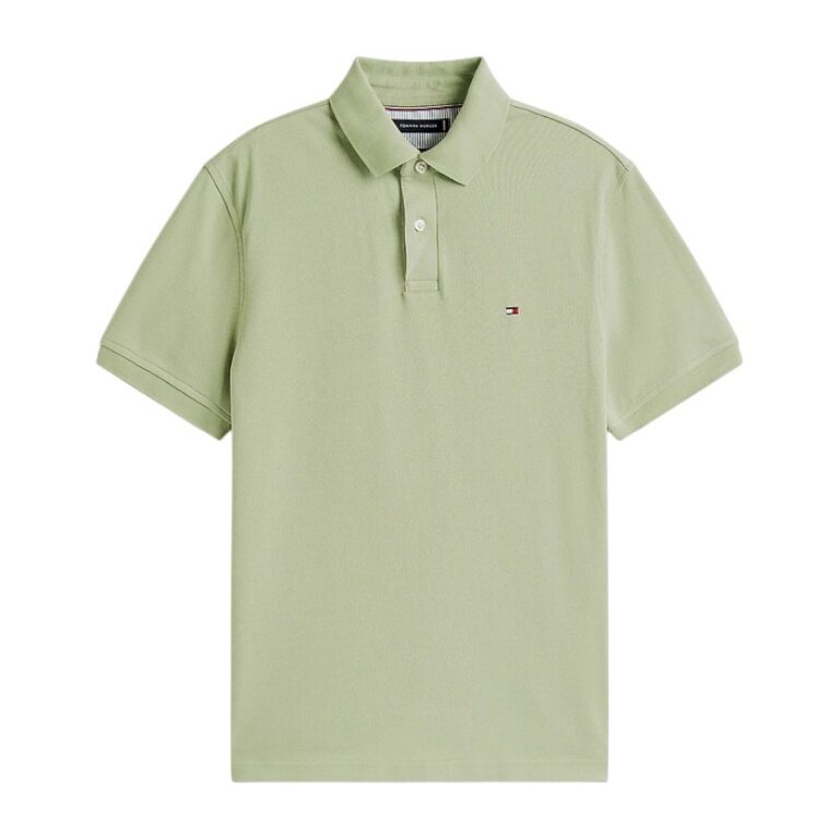 Tommy Hilfiger Casual Polo 1985 Regular Fit Pique (Cotton) sage green Men's