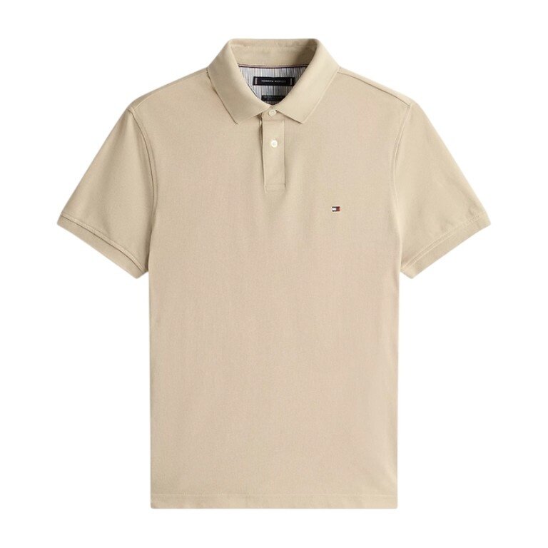 Tommy Hilfiger Leisure Polo 1985 Regular Fit Pique (Cotton) sand/beige Men's