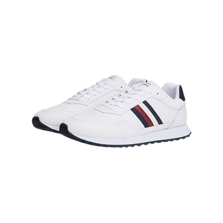 Tommy Hilfiger Sneakers New Runner Eva LTH Stripes - white Men's