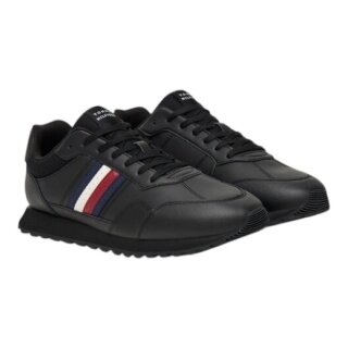 Tommy Hilfiger Sneakers New Runner Eva LTH Stripes - black Men's