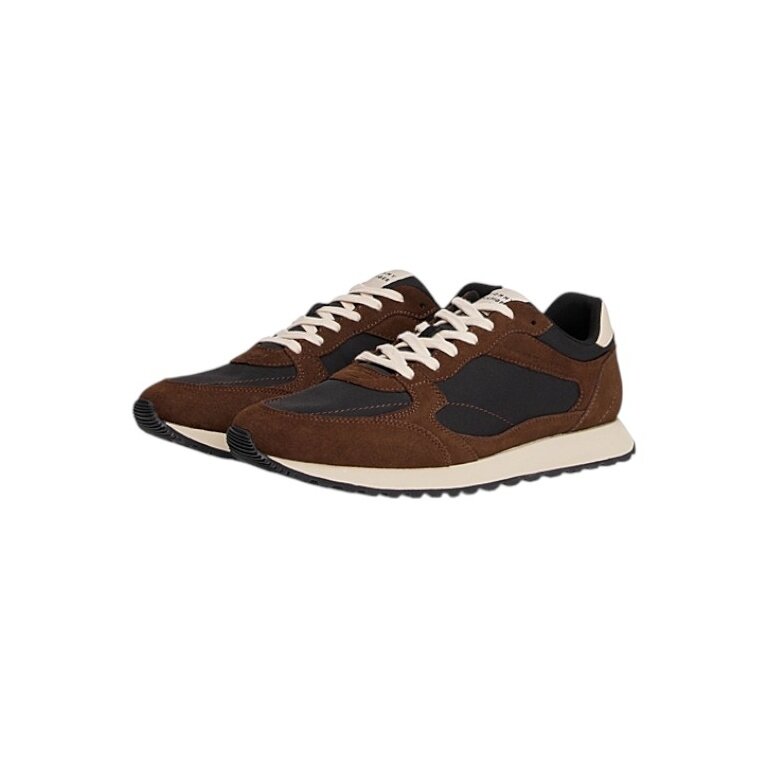 Tommy Hilfiger Sneakers New Runner Eva Mix (Suede) brown/black men's