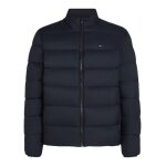 Tommy Hilfiger Winter Quilted Jacket Stand Collar Mid Weight - dark blue Men's